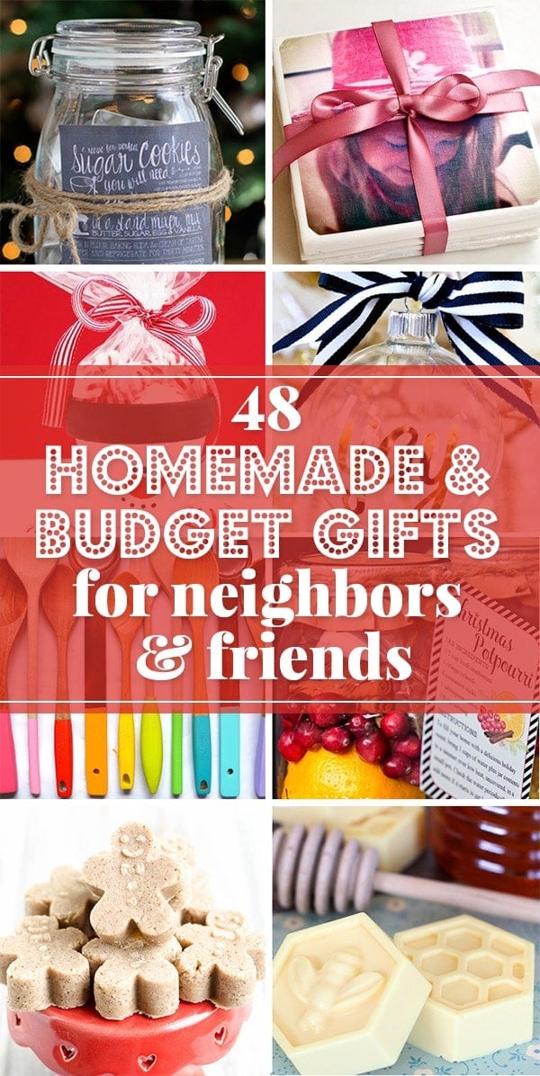 Budget Gifts Ideas for Friends and Neighbors (Homemade Christmas